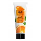 Лубрикант на водной основе OYO Aroma Gel Orange с ароматом апельсина - 75 мл. - OYO - купить с доставкой в Одинцово