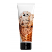 Лубрикант на водной основе OYO Aroma Gel Ice Cream с ароматом пломбира - 75 мл. - OYO - купить с доставкой в Одинцово