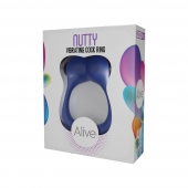 Синее эрекционное виброкольцо Nutty - Adrien Lastic - в Одинцово купить с доставкой