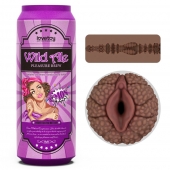 Коричневый мастурбатор-вагина Pleasure Brew Masturbator-Wild Ale в банке - Lovetoy - в Одинцово купить с доставкой