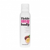 Массажная хрустящая пенка Tickle my body с ароматом маракуйи - 150 мл. - Love to Love - купить с доставкой в Одинцово