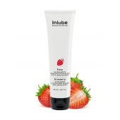 Лубрикант на водной основе Nuei Inlube с алоэ вера и ароматом клубники - 100 мл. - Nuei cosmetics - купить с доставкой в Одинцово