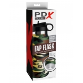 Мастурбатор в камуфляжной колбе Fap Flask - Pipedream - в Одинцово купить с доставкой