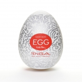 Мастурбатор-яйцо Keith Haring EGG PARTY - Tenga - в Одинцово купить с доставкой