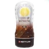 Прозрачный текстурированный мастурбатор Vacuum Cup Masturbator Stellar - Baile - в Одинцово купить с доставкой