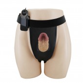 Полый вибрострапон на регулируемых трусиках Draven - 17,5 см. - Baile - купить с доставкой в Одинцово