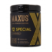 Презервативы с точками и рёбрами MAXUS Special - 12 шт. - Maxus - купить с доставкой в Одинцово