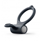 Черное эрекционное кольцо Power Clit - Dorcel - в Одинцово купить с доставкой