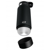 Черный мастурбатор в виде бутылки Fap Flask - Pipedream - в Одинцово купить с доставкой
