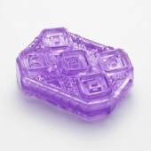 Фиолетовый мастурбатор-стимулятор Tenga Uni Amethyst - Tenga - в Одинцово купить с доставкой