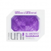 Фиолетовый мастурбатор-стимулятор Tenga Uni Amethyst - Tenga - в Одинцово купить с доставкой
