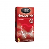 Гладкие презервативы Domino Harmony - 6 шт. - Domino - купить с доставкой в Одинцово
