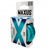 Презервативы Maxus G spot с двойной спиралью - 3 шт. - Maxus - купить с доставкой в Одинцово