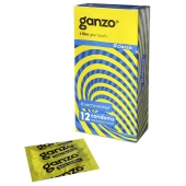 Классические презервативы с обильной смазкой Ganzo Classic - 12 шт. - Ganzo - купить с доставкой в Одинцово
