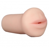 Нежный мастурбатор-ротик REALSTUFF 5INCH MASTURBATOR BJ - Dream Toys - в Одинцово купить с доставкой