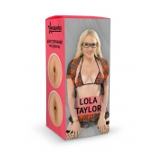 Двусторонний мастурбатор Lola Taylor - 22 см. - ФлешНаш - в Одинцово купить с доставкой