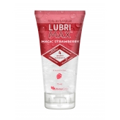 Интимный гель-смазка на водной основе Lubrimax Magic Strawberry - 75 мл. - ИнтелБИО - купить с доставкой в Одинцово