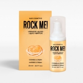 Жидкий вибратор Nuei Rock Me! с ароматом печенья и сливок - 20 мл. - Nuei cosmetics - купить с доставкой в Одинцово