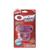 Фиолетовое эрекционное виброкольцо OWOW PURPLE - Screaming O - в Одинцово купить с доставкой