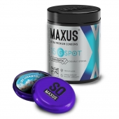 Гладкие презервативы Maxus G spot с двойной спиралью - 15 шт. - Maxus - купить с доставкой в Одинцово