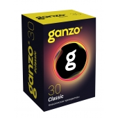 Классические презервативы с обильной смазкой Ganzo Classic - 30 шт. - Ganzo - купить с доставкой в Одинцово