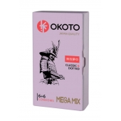 Презервативы OKOTO Mega Mix - 12 шт. - Sitabella - купить с доставкой в Одинцово