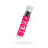 Массажное масло 2-в-1 с разогревающим эффектом и вкусом клубники со сливками - 50 мл. - Secret Play - купить с доставкой в Одинцово