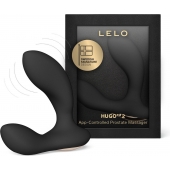 Черный вибростимулятор простаты Hugo 2 - Lelo - в Одинцово купить с доставкой