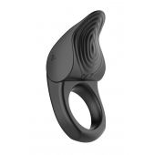 Черное эрекционное виброкольцо Vibro Lust Ring - MALESATION - в Одинцово купить с доставкой