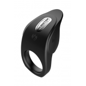 Черное эрекционное виброкольцо Vibro Lust Ring - MALESATION - в Одинцово купить с доставкой