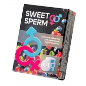 Шипучие таблетки для мужчин Sweet Sperm для изменения вкуса спермы (4 шт. по 0,5 гр.) - Капиталпродукт - купить с доставкой в Одинцово