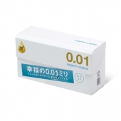 Увлажнённые презервативы Sagami Original 0.01 Extra Lub - 12 шт. - Sagami - купить с доставкой в Одинцово