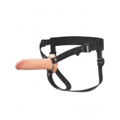 Полый страпон на ремнях 6’’ Hollow Silicone Strap-on - Pipedream - купить с доставкой в Одинцово