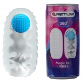 Мастурбатор с шариком внутри Magic ball - Baile - в Одинцово купить с доставкой