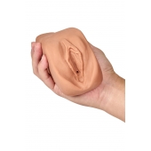 Маструбатор-вагина с вибрацией Soft   Wet Renata Realistic Tan Masturbator - Blush Novelties - в Одинцово купить с доставкой