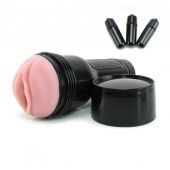 Мастурбатор-вагина Fleshlight - Vibro Pink Lady Touch с вибрацией - Fleshlight - в Одинцово купить с доставкой