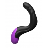 Черно-фиолетовый вибромассажёр простаты Hyper-Pulse P-Spot Massager - Pipedream - в Одинцово купить с доставкой
