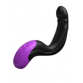 Черно-фиолетовый вибромассажёр простаты Hyper-Pulse P-Spot Massager - Pipedream - в Одинцово купить с доставкой