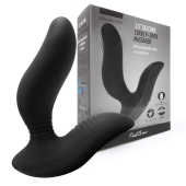 Черный вибромассажер простаты 3,5’’ Curve P-spot Massager - 12 см. - Erokay - в Одинцово купить с доставкой