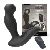 Черный вибромассажер простаты 3,5’’ Remote Control P-spot Massager - 12,5 см. - Erokay - в Одинцово купить с доставкой