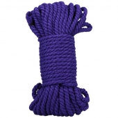 Фиолетовая верёвка для связывания и фиксации Bind Tie - 15,24 м. - Doc Johnson - купить с доставкой в Одинцово