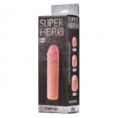 Фаллоудлинитель SUPER HERO Tempter - 16 см. - Lola Games - в Одинцово купить с доставкой