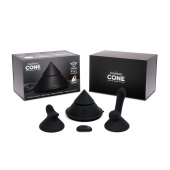 Конусный вибромассажер Cowgirl Cone с 2 насадками - CowGirl - купить с доставкой в Одинцово
