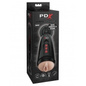 Мастурбатор-вагина с вибрацией Dirty Talk Starter Stroker - Pipedream - в Одинцово купить с доставкой