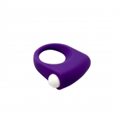Фиолетовое эрекционное кольцо Puggle Vibrating Ring with Bullet - Adrien Lastic - в Одинцово купить с доставкой