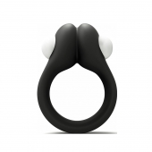 Черное эрекционное кольцо Zippy Vibrating Ring With Bullet - Adrien Lastic - в Одинцово купить с доставкой