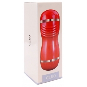 Двусторонний мастурбатор в колбе Cleo - вагина и ротик - Boys of Toys - в Одинцово купить с доставкой