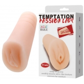 Телесный тугой мастурбатор-вагина Passion Lady - Baile - в Одинцово купить с доставкой