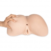 Телесный мастурбатор-полуторс Daphne - Adrien Lastic - в Одинцово купить с доставкой