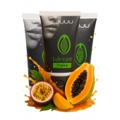 Набор из 3 съедобных лубрикантов JUJU со вкусом тропических фруктов - JuJu - купить с доставкой в Одинцово